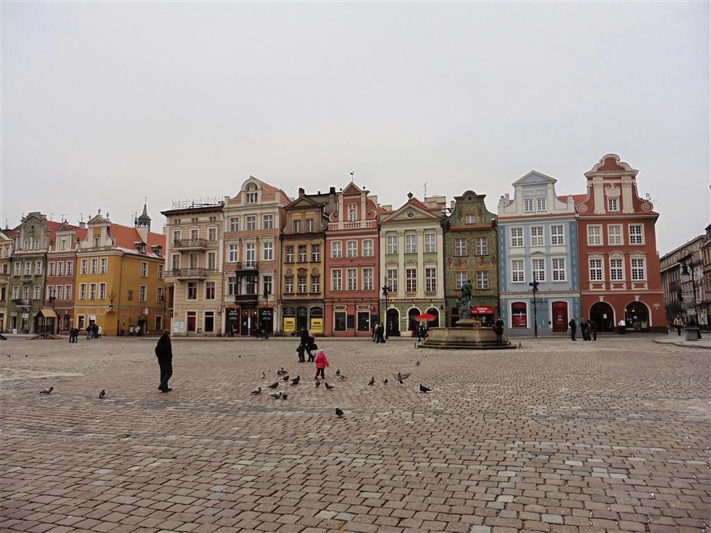 POZNAŃ - de oude markt