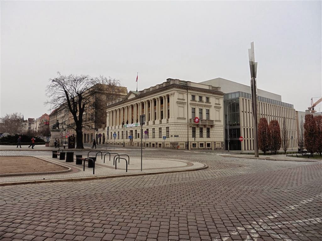 POZNAŃ - de bibliotheek Raczynski, deze werd opgericht door Edward Raczynski (1786-1845)