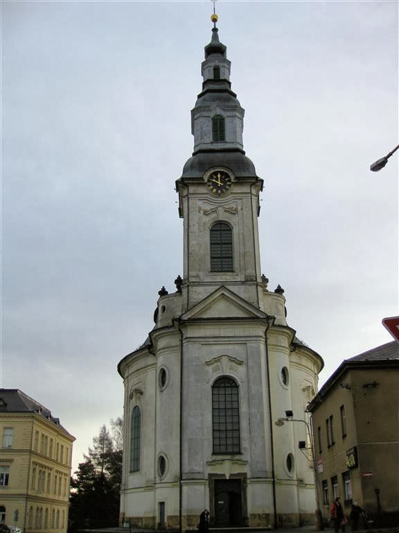 NOVY BOR - de kerk van de Hemelvaart van de Heilige Maagd Maria