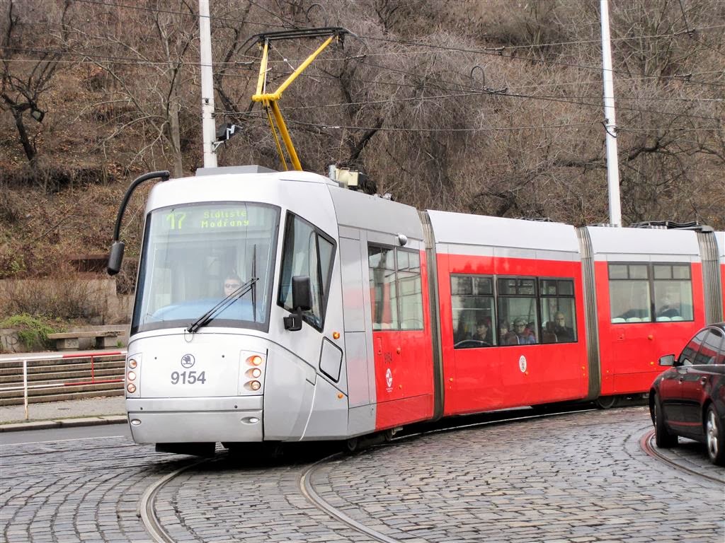 PRAAG - een tram
