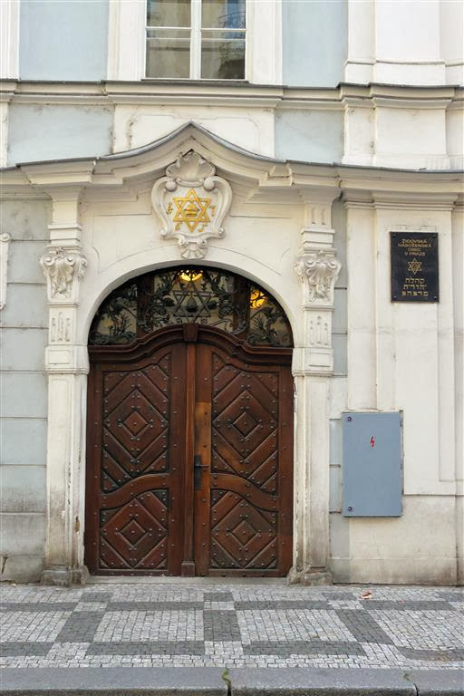 PRAAG - de deur van de Joodse gemeenschap in de wijk Josefov