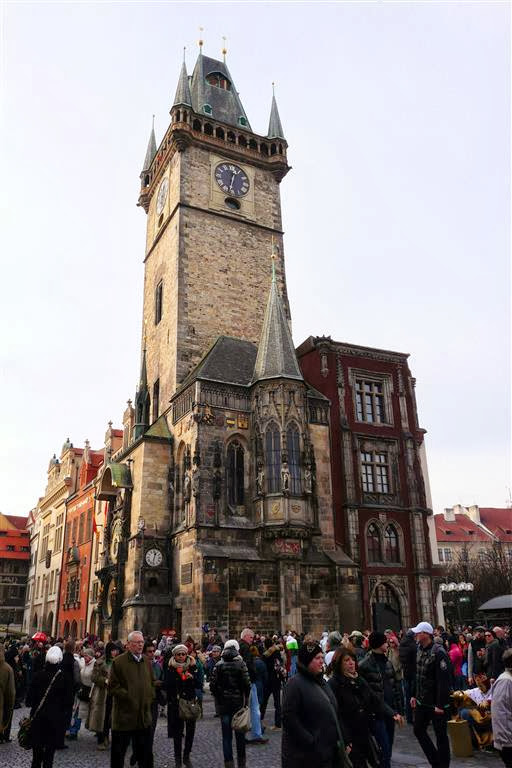 PRAAG - het oudestadsraadhuis bij het oudestadsplein