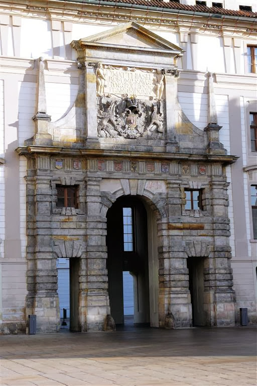 PRAAG - de Matthiaspoort van de Praagse Burcht