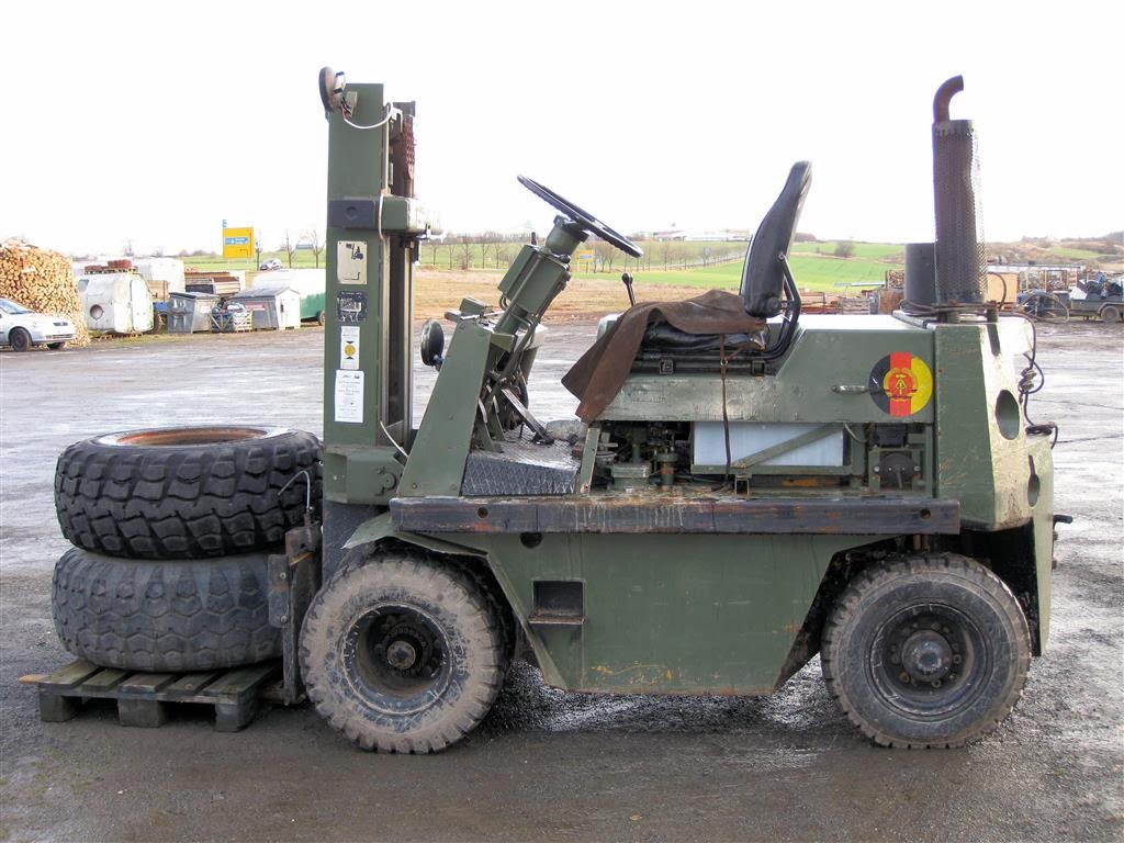 QUIRLA (DUITSLAND) - een heftruck uit de voormalige DDR