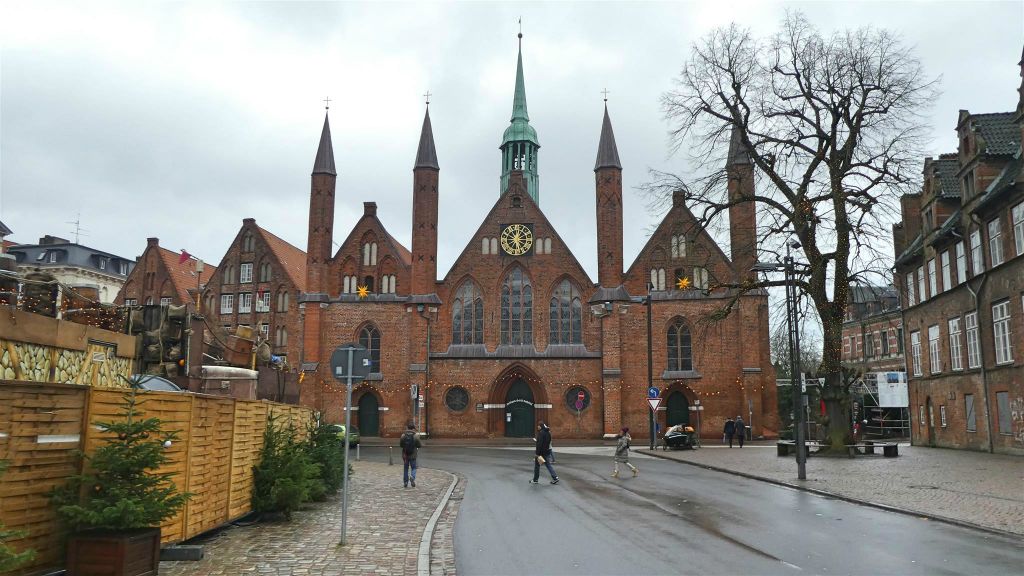 LÜBECK - het ziekenhuis van de Heilige Geest