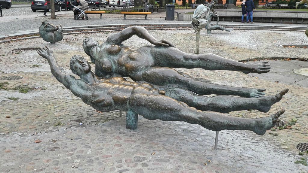ROSTOCK - enkele beelden van de levenslust fontein