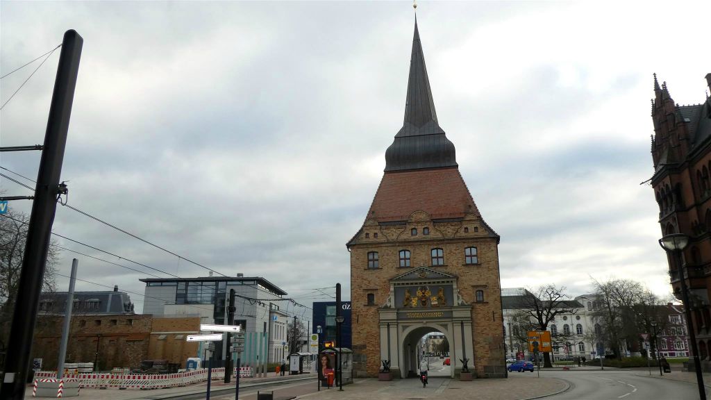 ROSTOCK - de stadspoort Steintor