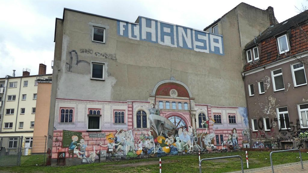ROSTOCK - een muurschildering