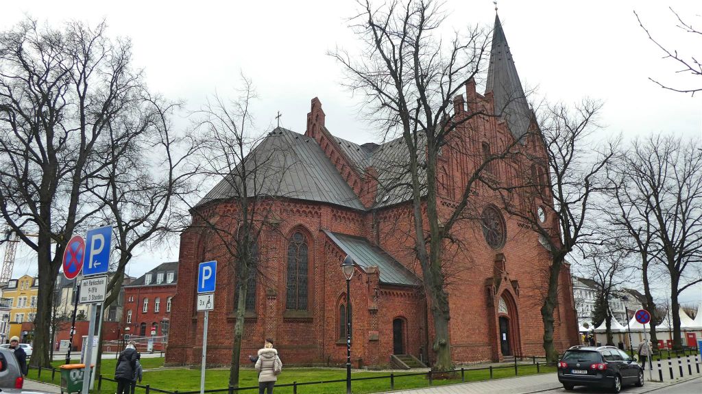 WARNEMÜNDE - de Warnemünde kerk