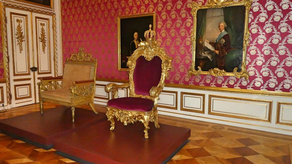 LUDWIGSLUST - een kamer in het slot Ludwigslust