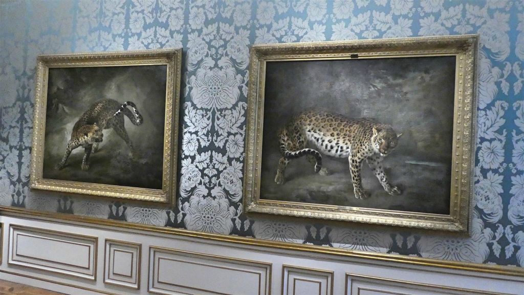 LUDWIGSLUST - enkele schilderijen in het slot Ludwigslust