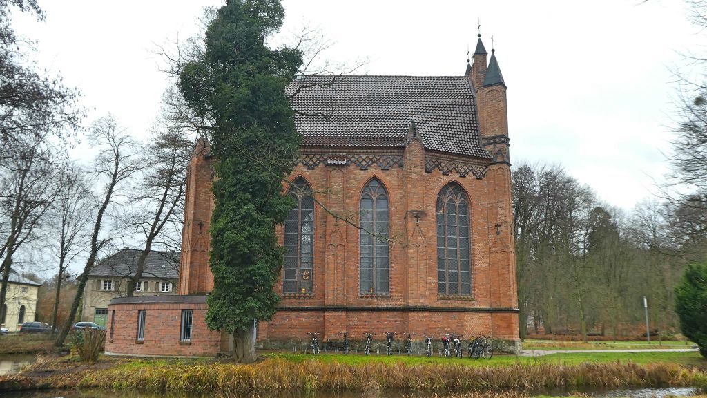 LUDWIGSLUST - de kerk van St. Helena en St. Andrew