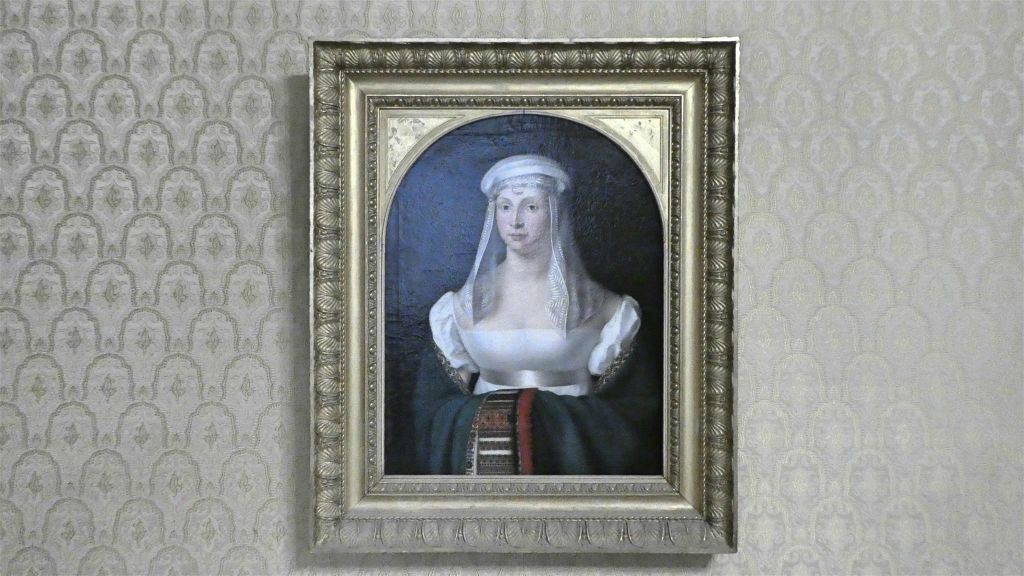 SCHWERIN - een schilderij in het kasteel Schwerin