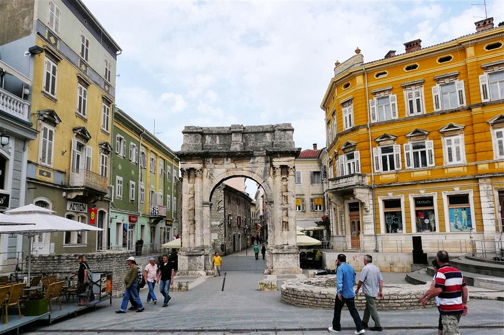 PULA - de oude binnenstad