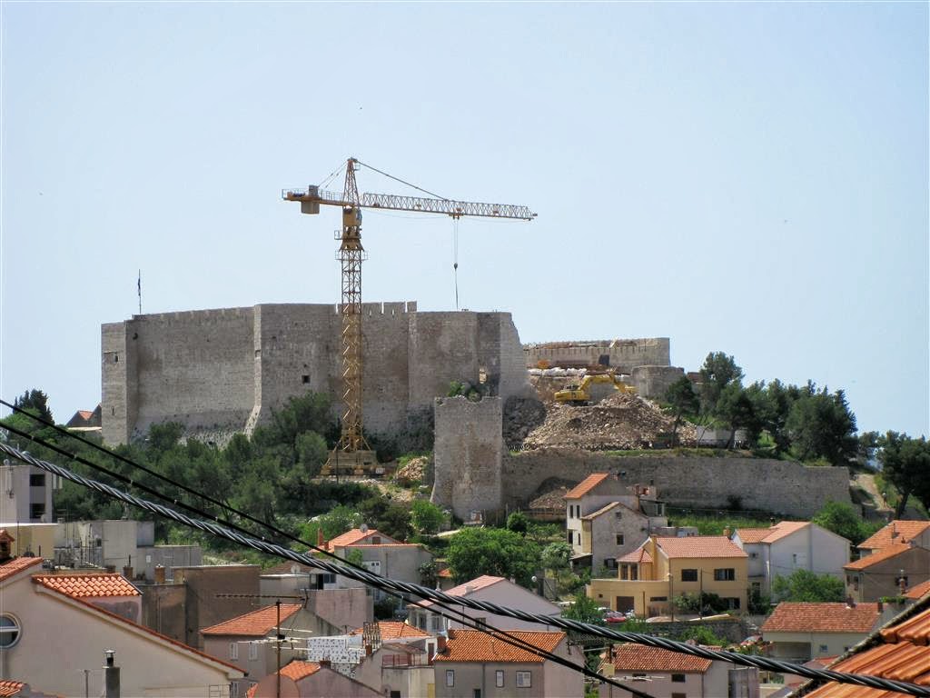 ŠIBENIK - het fort van Sint Michiel