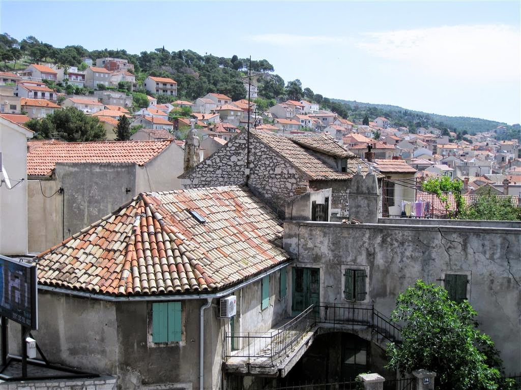 ŠIBENIK - uitzicht over ŠIBENIK