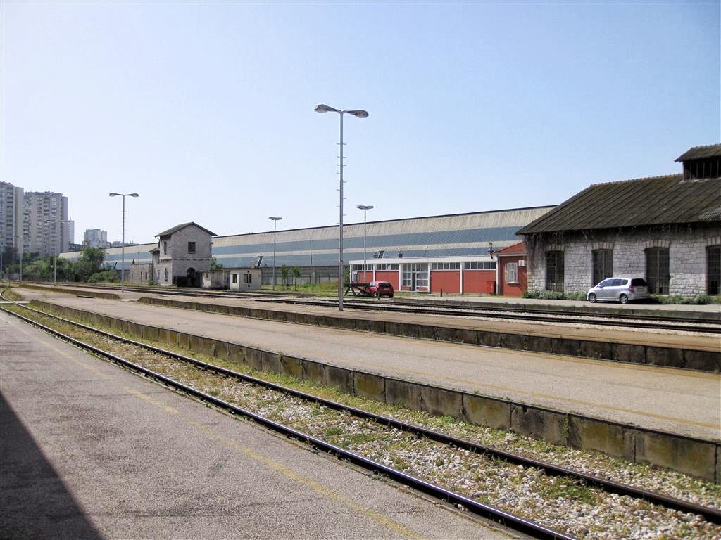 ŠIBENIK - een oud treinstation