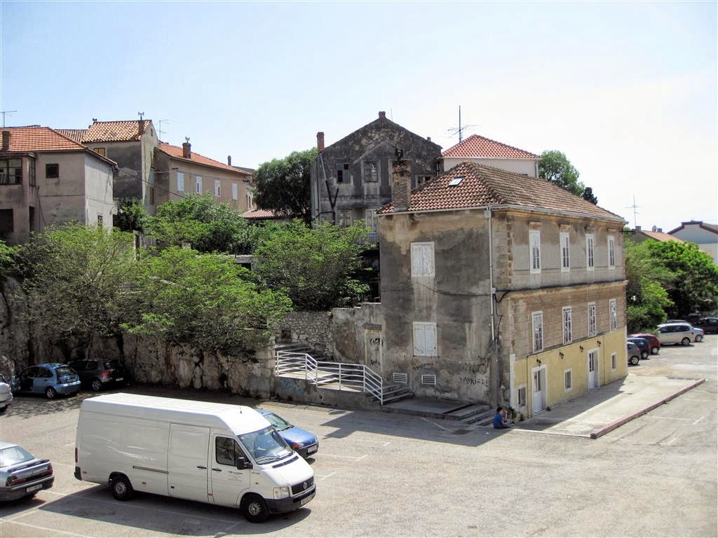 ŠIBENIK - uitzicht vanaf de lokale markt