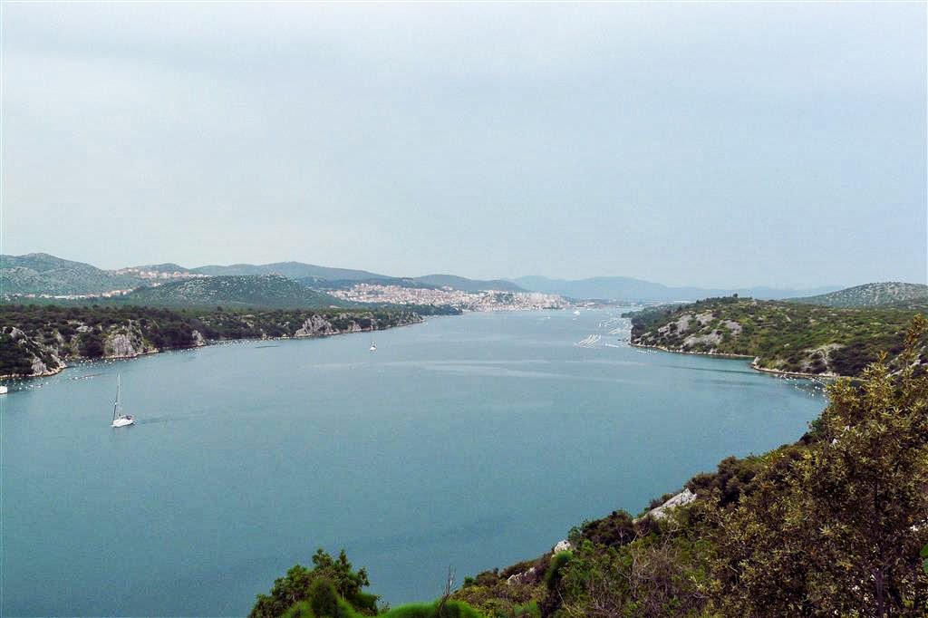 ŠIBENIK - uitzicht op Šibenik