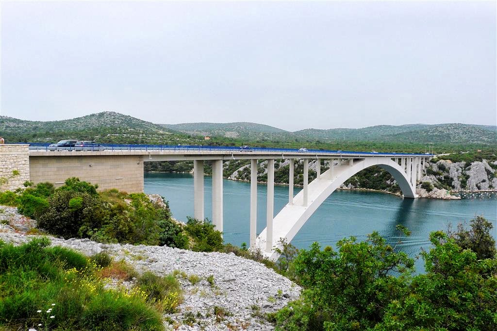 ŠIBENIK - de KRKA brug