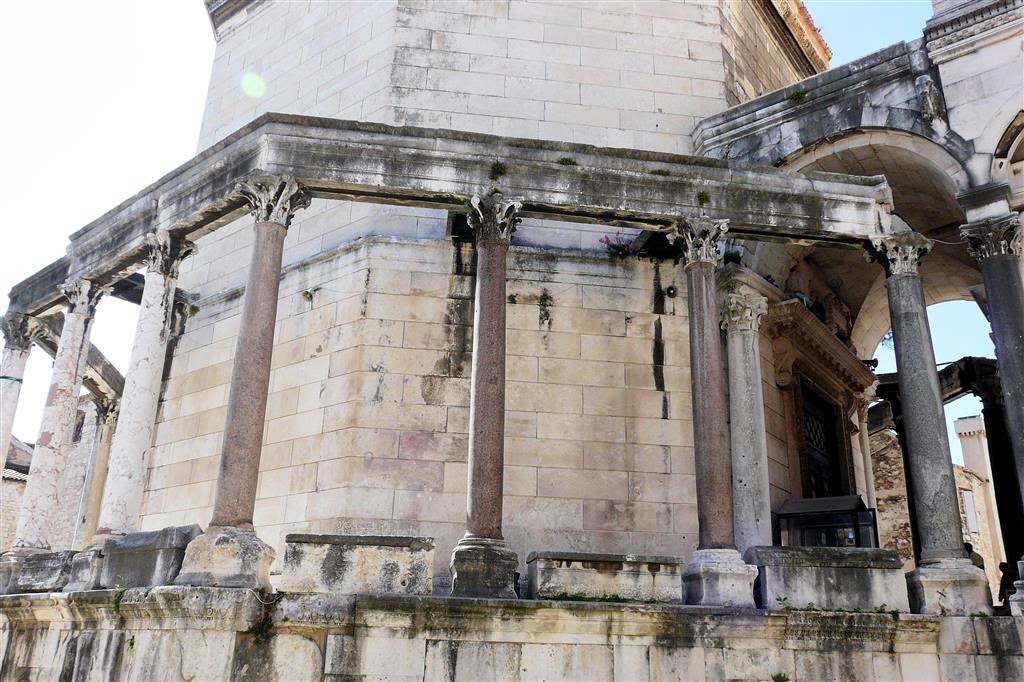 SPLIT - de klokkentoren van het Paleis van Diocletianus