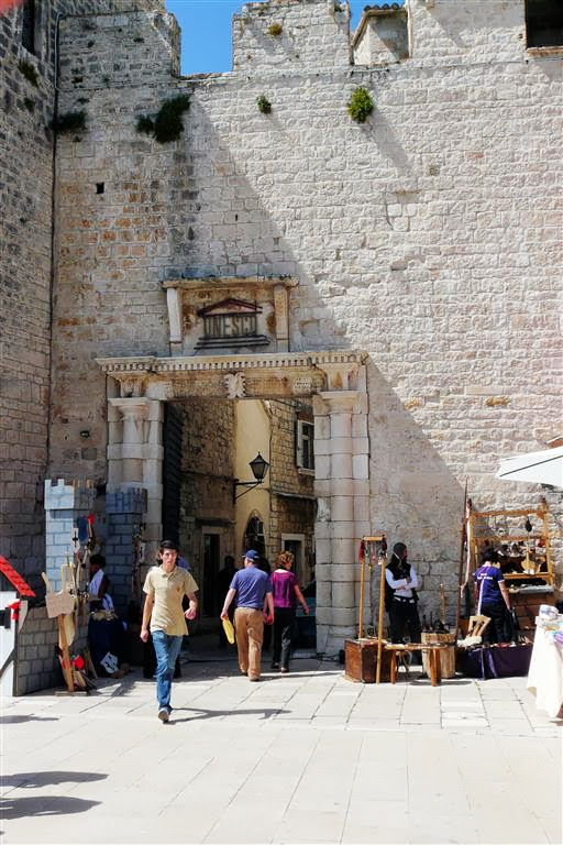 TROGIR - een oude stadspoort