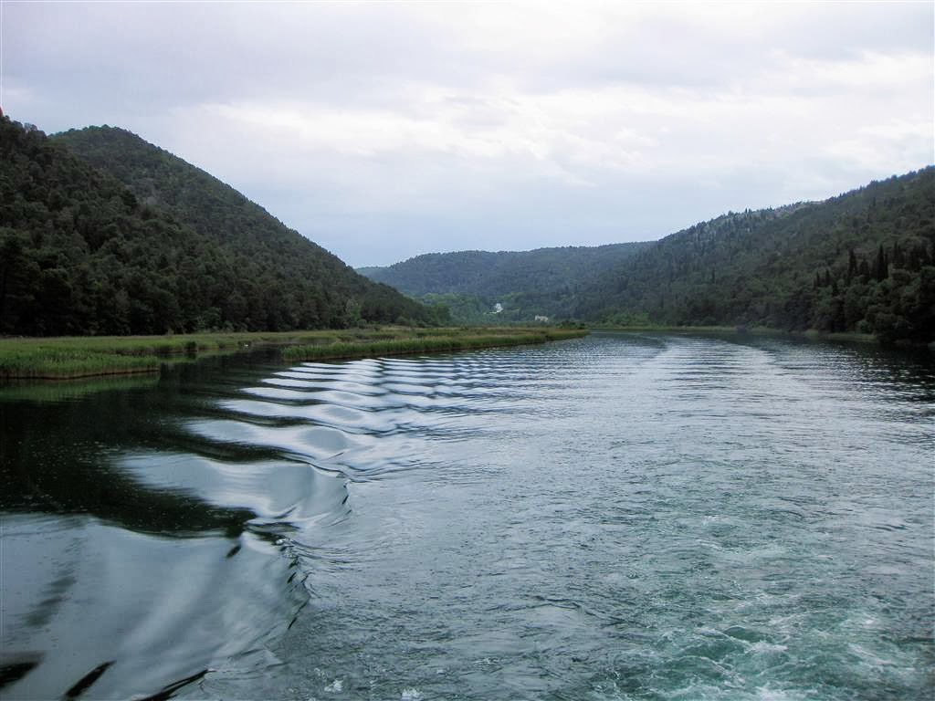 NATIONAAL PARK KRKA - onderweg naar de plaats Skradin