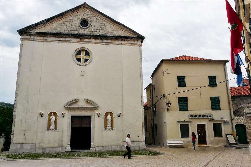 SKRADIN - de kerk van de Heilige Maagd Maria
