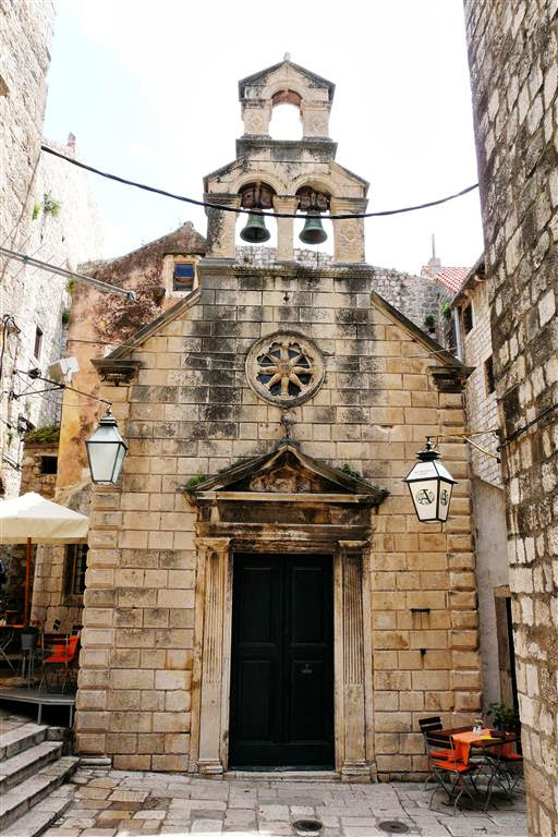 DUBROVNIK - de kleine Sint Nicolaaskerk