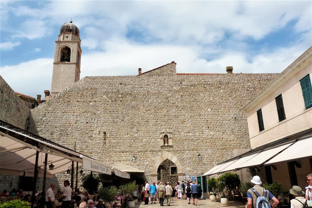 DUBROVNIK - een stadsmuur