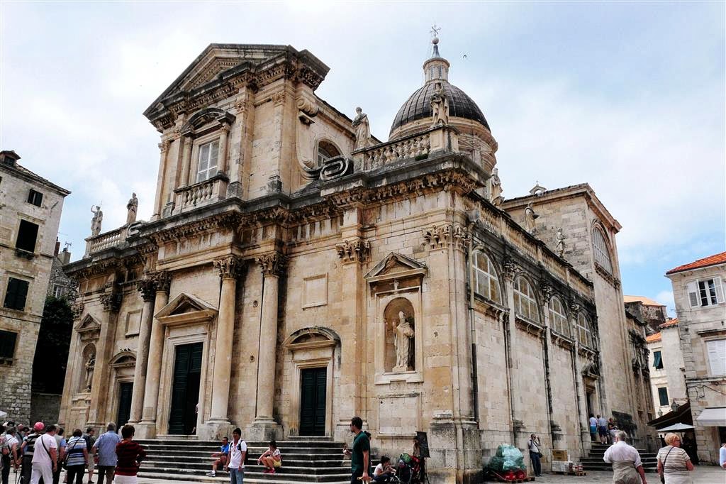 DUBROVNIK - de Onze Lieve Vrouw Hemelvaart kathedraal