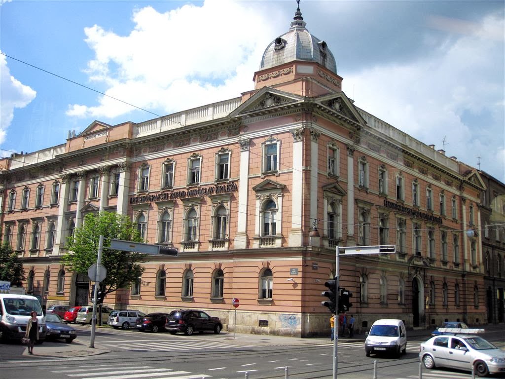 ZAGREB - het gebouw van het lexicografisch instituut