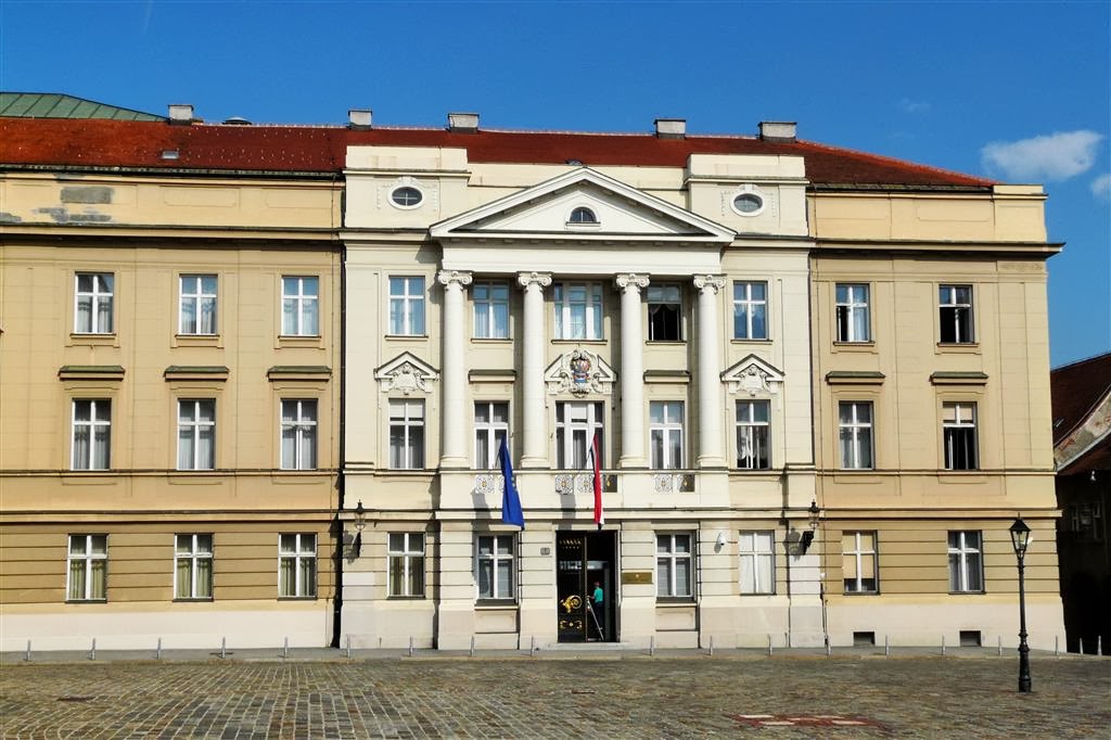 ZAGREB - het parlementsgebouw