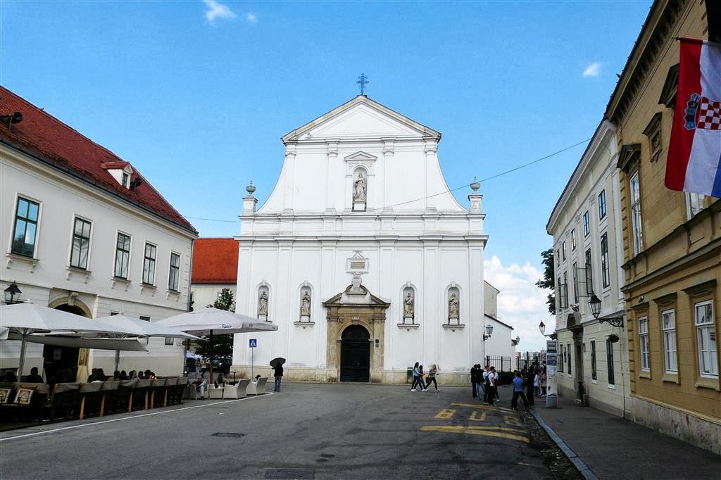 ZAGREB - de kerk van Sint Catharina