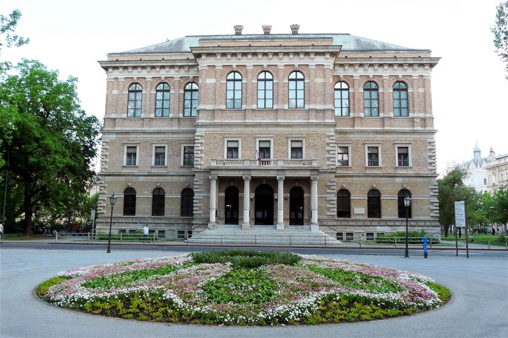 ZAGREB - het gebouw van de Kroatische Academie van Wetenschappen en Kunsten