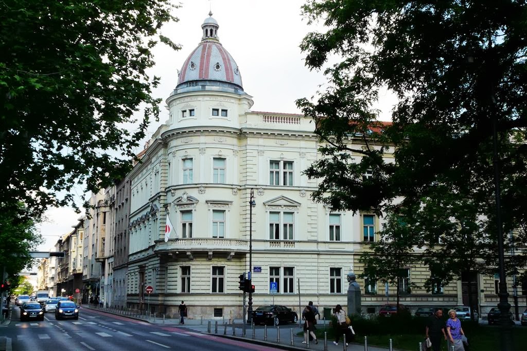 ZAGREB - een fraai gebouw