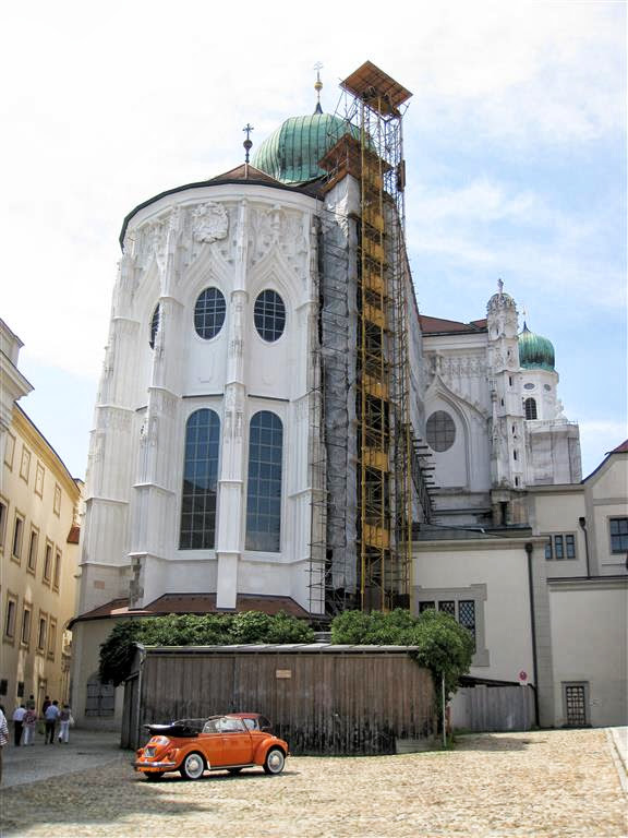 PASSAU (DUITSLAND) - de Sint Stephan kathedraal