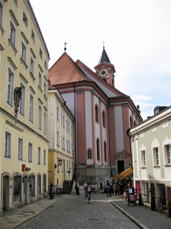 PASSAU (DUITSLAND) - de Sint Paul kerk