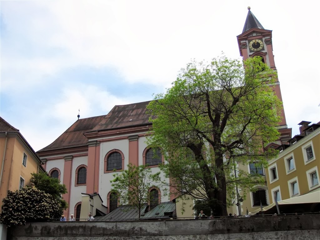 PASSAU (DUITSLAND) - de Sint Paul kerk