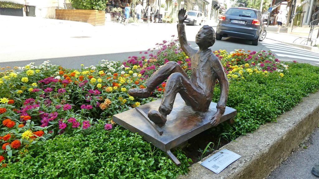 OPATIJA - het standbeeld Balinjerada