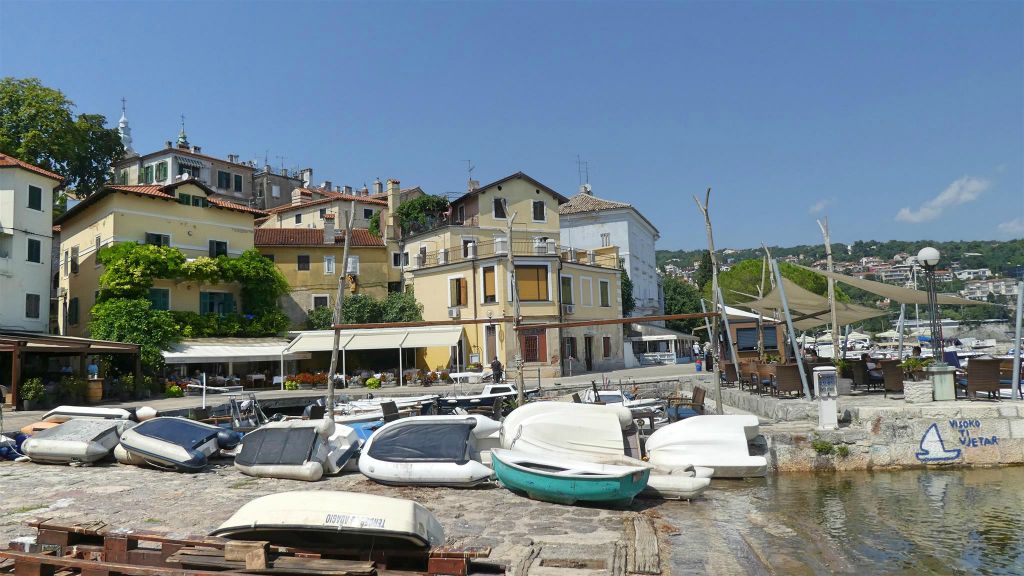 OPATIJA - de haven van Volosko