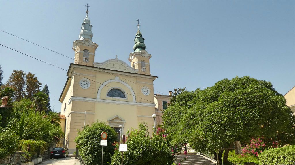 OPATIJA - de kerk van St. Ana