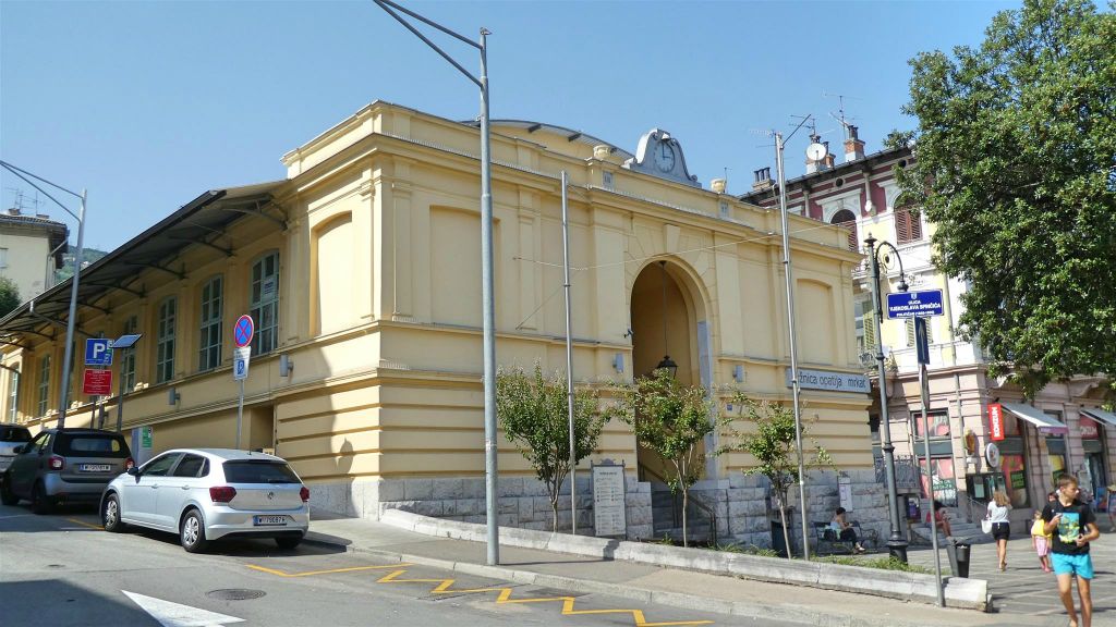 OPATIJA - de markthal van Opatija