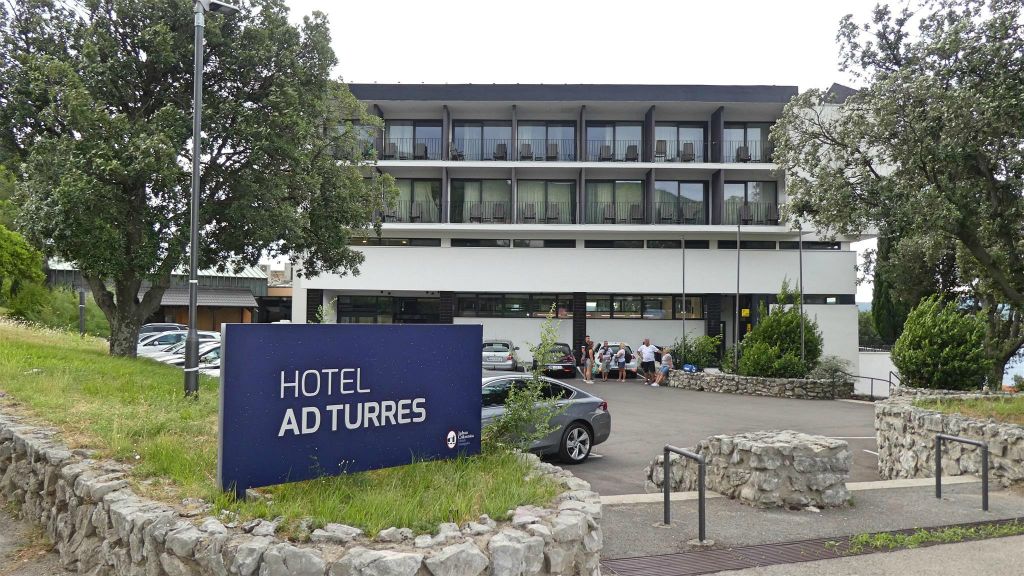 CRIKVENICA - het hotel Ad Turres waar we verbleven