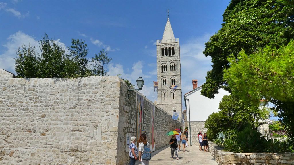 RAB - de klokkentoren van de St. Mary