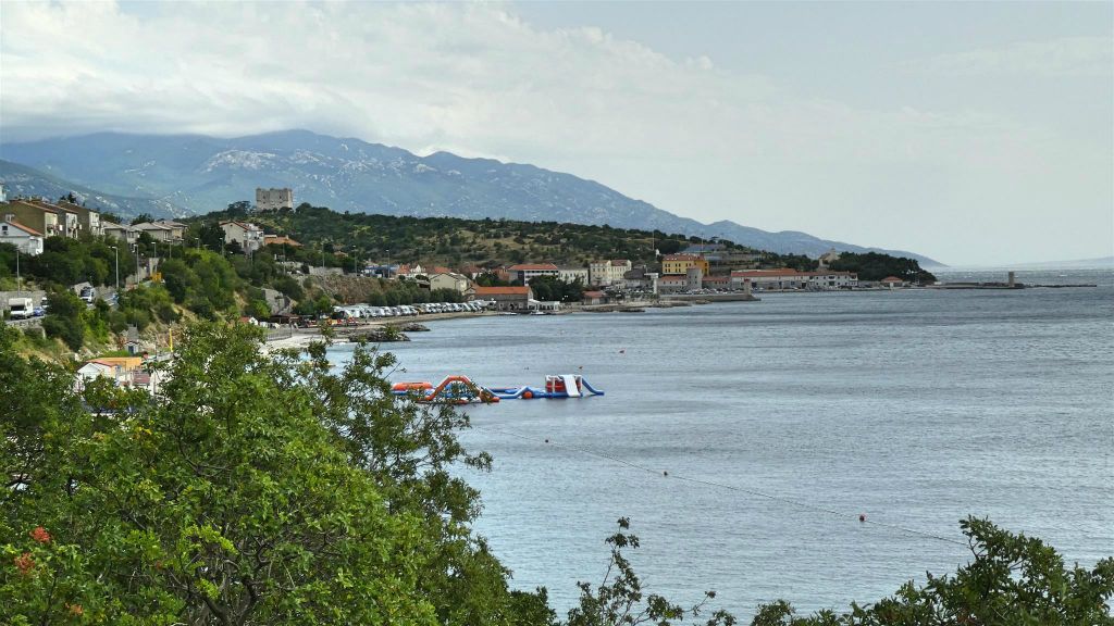 SENJ - het uitzicht op Senj