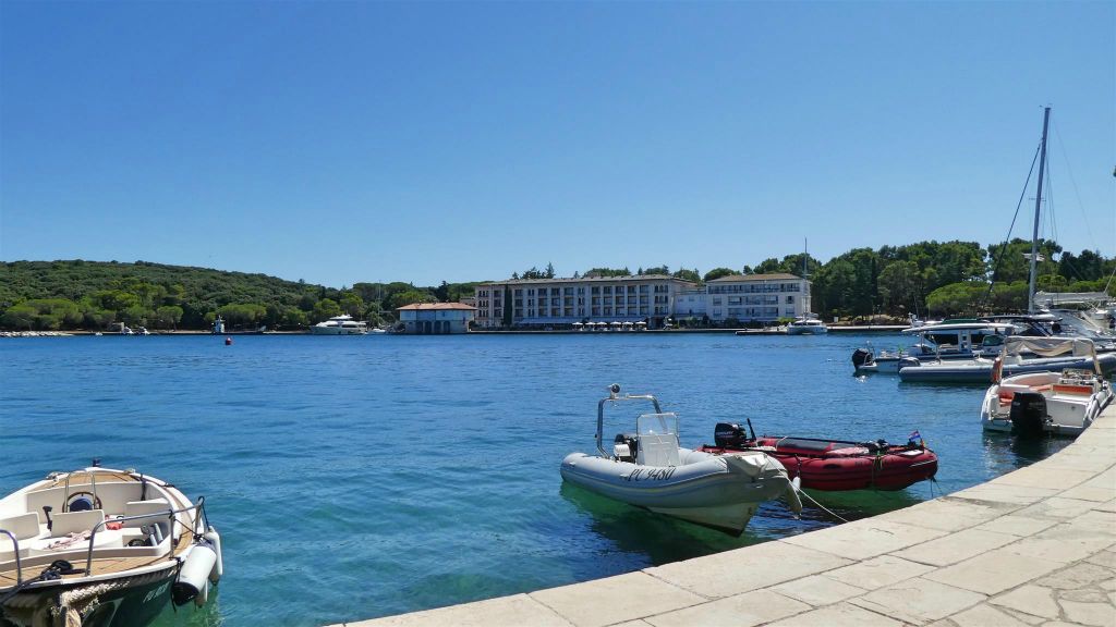 VELIKI BRIJUN - de haven