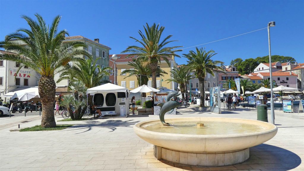 MALI LOŠINJ - een fontein