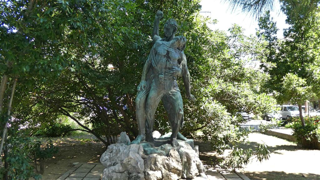 CRIKVENICA - een standbeeld