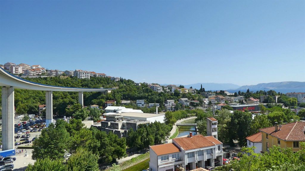CRIKVENICA - het uitzicht over Crikvenica